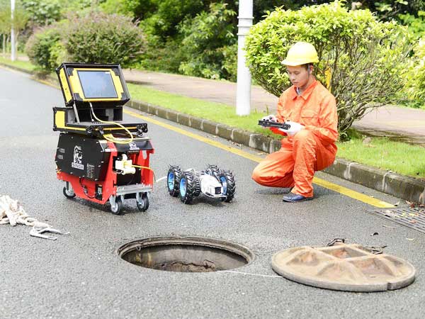 宽城管道机器人检测